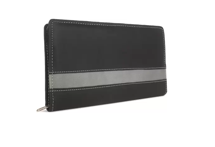 Cheque book holder passbook card pen office set file holder