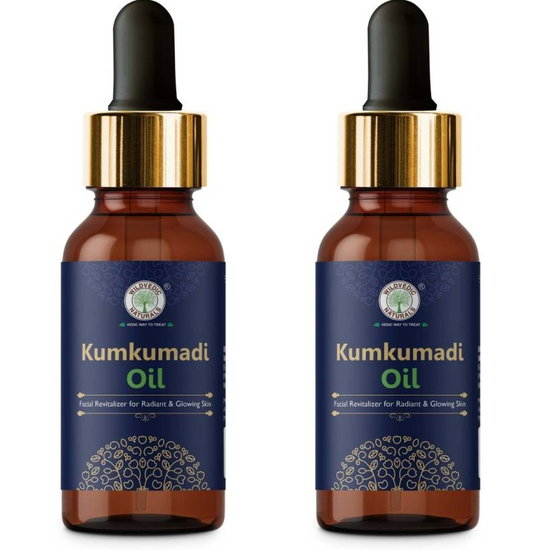 Wildvedic naturals KUMKUMADI OIL PACK OF 2