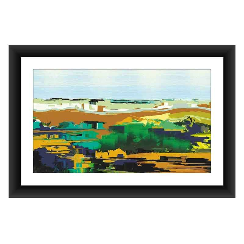 Abstract Digital Print "Nature" Canvas Painting