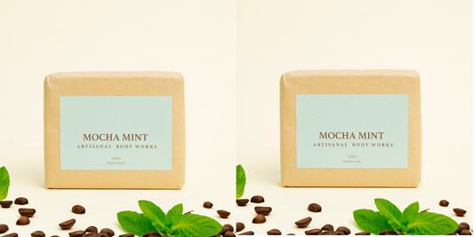 Mocha Mint Bathing Bar Pack of 2