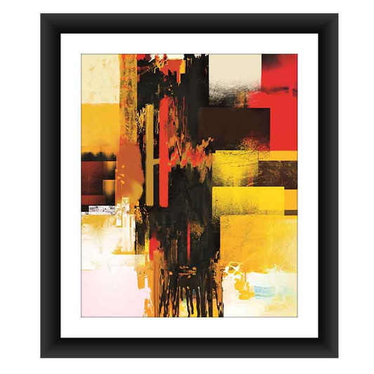 Abstract Digital Print Canvas Painting