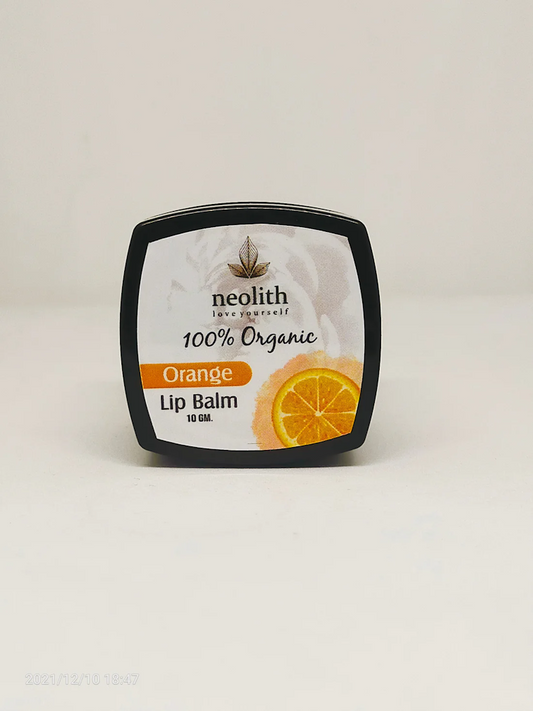 Neolith Orange Lip Balm || 100% Organic, Paraben & Sulphate Free ||