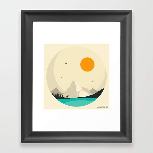 GLACIER NATIONAL PARK, Two Medicine Lake