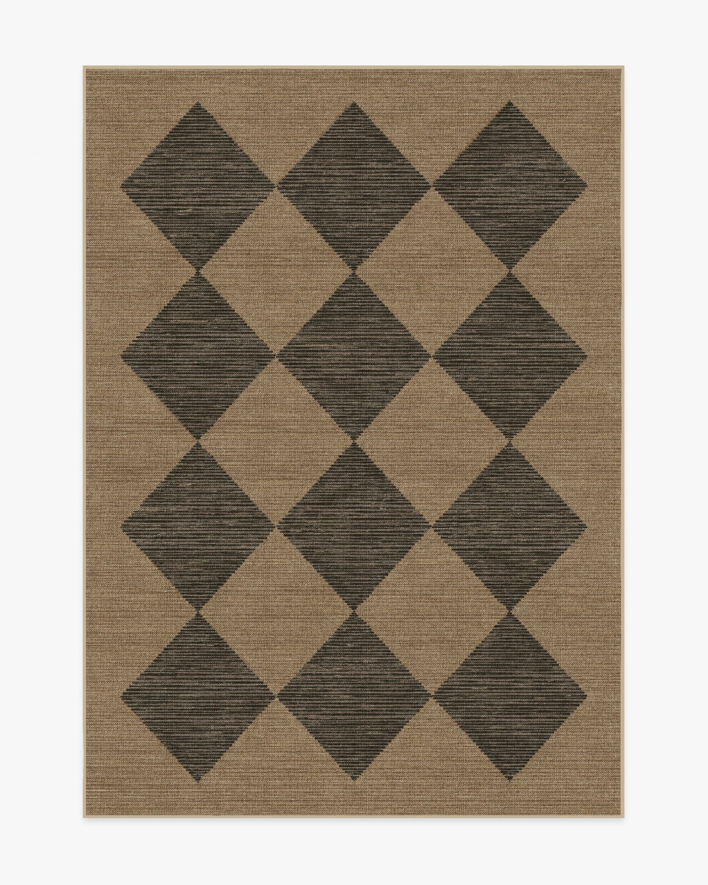 goop Salerno Soft Black Re-Jute Rug