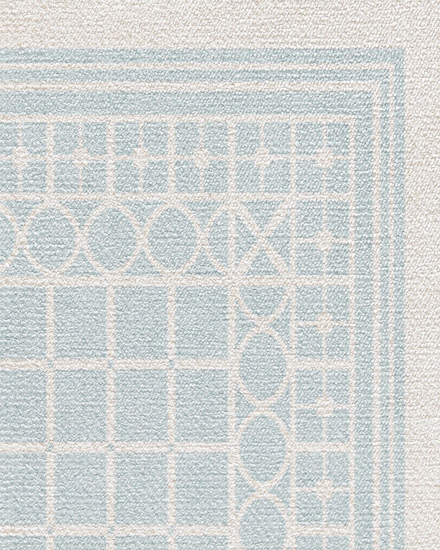 Gray Malin Palm Beach Powder Blue Tufted Rug