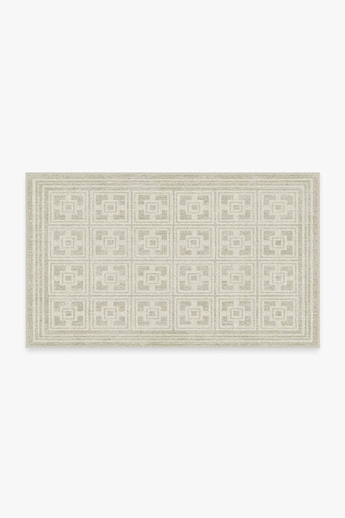 Gray Malin Palm Springs Ivory Stone Tufted Rug