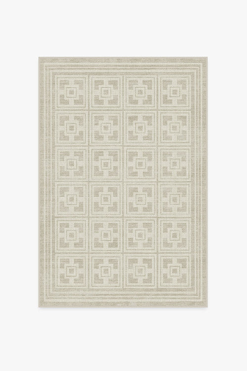 Gray Malin Palm Springs Ivory Stone Tufted Rug