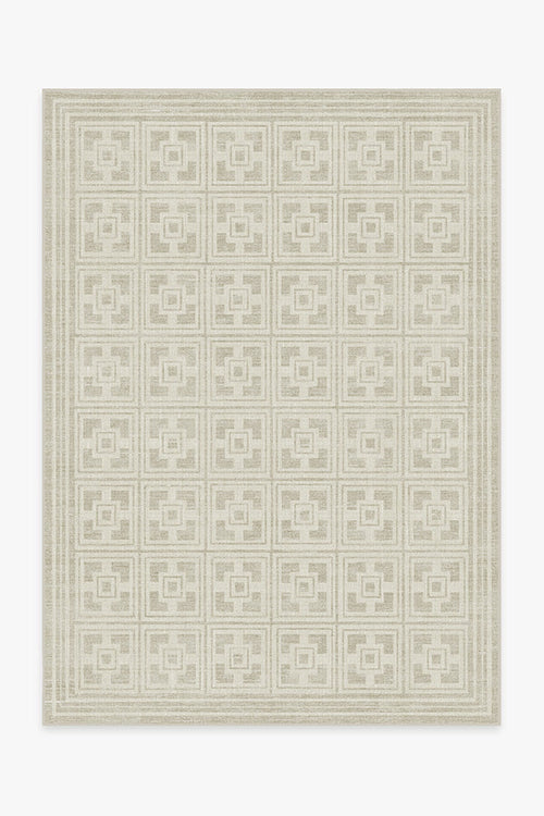Gray Malin Palm Springs Ivory Stone Tufted Rug