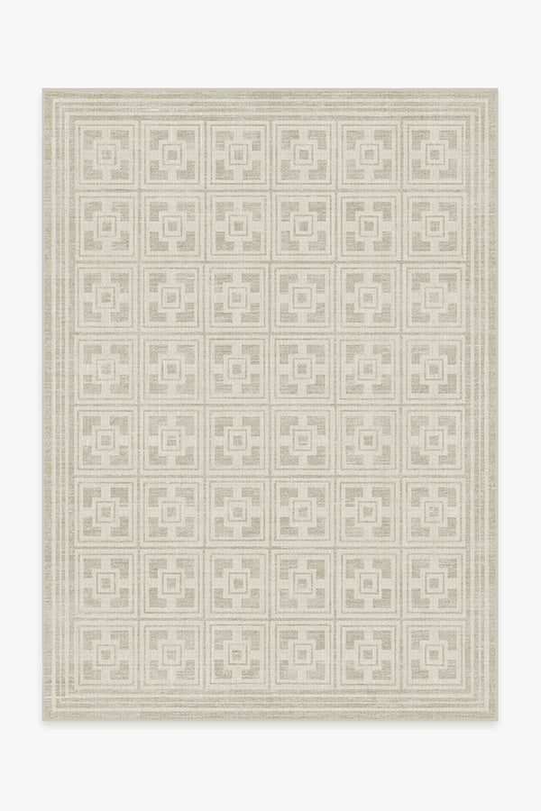 Gray Malin Palm Springs Ivory Stone Tufted Rug