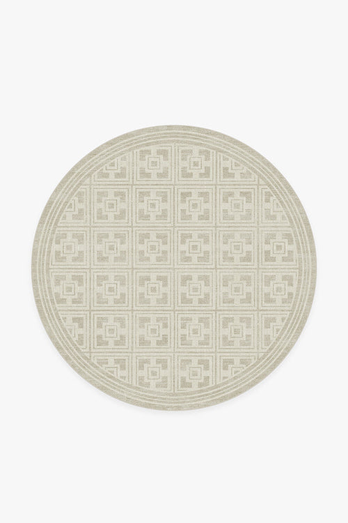 Gray Malin Palm Springs Ivory Stone Tufted Rug