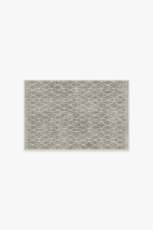 Grogu™ Trellis Ash Grey Tufted Rug
