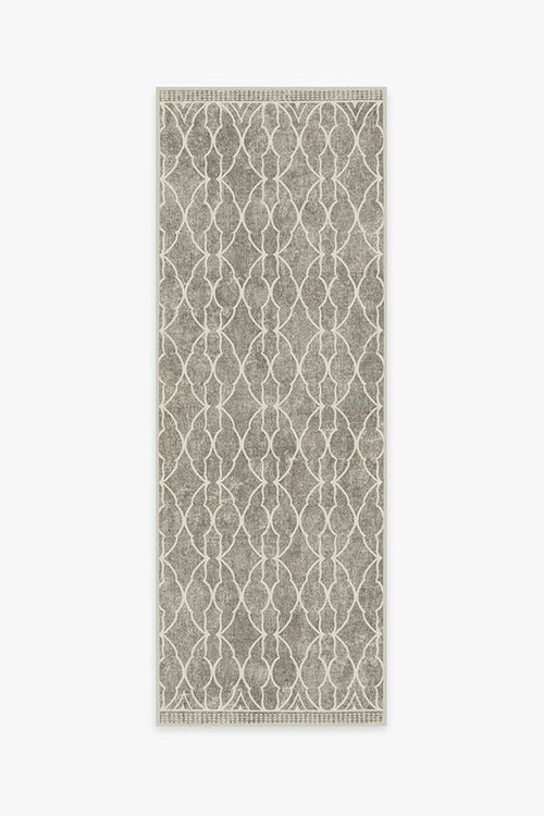 Grogu™ Trellis Ash Grey Tufted Rug
