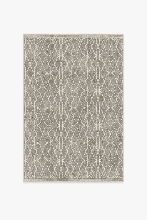 Grogu™ Trellis Ash Grey Tufted Rug