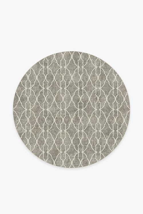 Grogu™ Trellis Ash Grey Tufted Rug