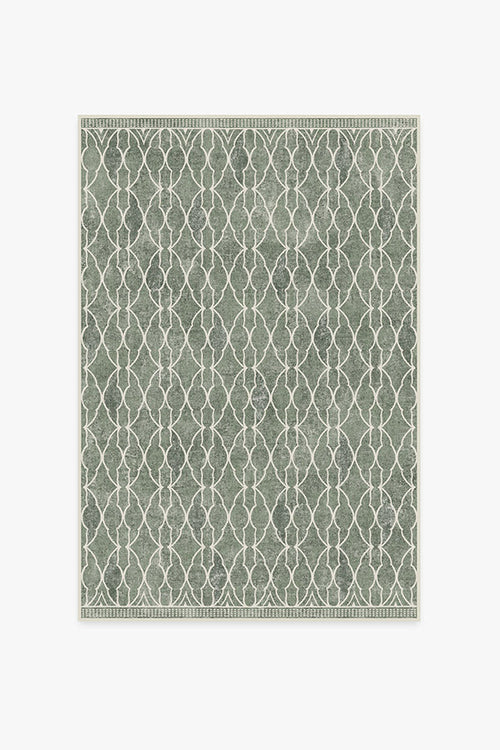 Grogu™ Trellis Sage Green Rug