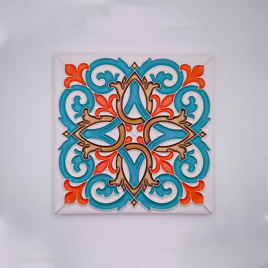 Beja Hand Painted Decorative Tile