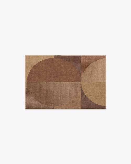 Harlow Copper & Brown Tufted Rug