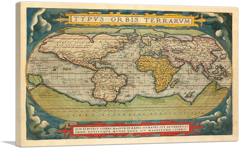 Theater of the World - Theatrum Orbis Terrarum 1570
