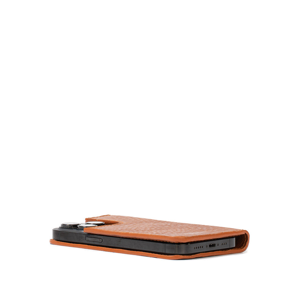 iPhone 15 series Leather Folio Case Wallet with MagSafe - The