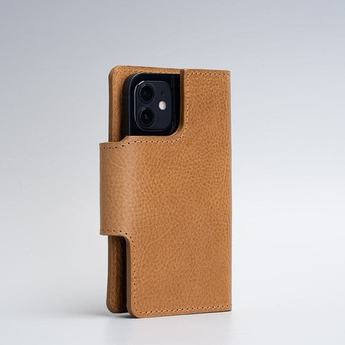 Leather folio wallet with Magsafe 1.0 - SALE