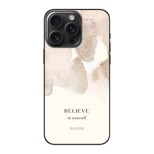 Believe in yourself - iPhone 15 Pro Handyhülle