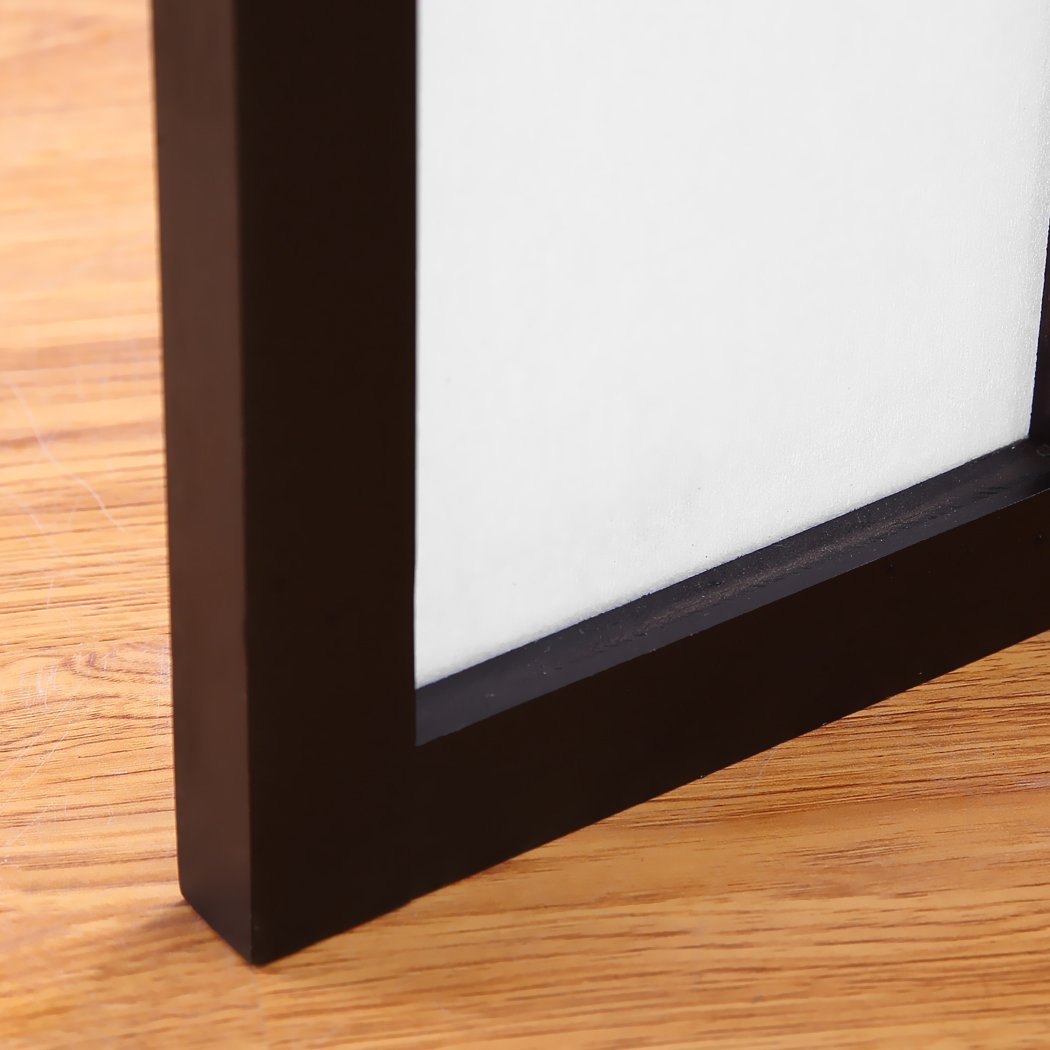 Levede 4 Panel Room Divider Screen Door Stand Privacy Fringe Wood Fold