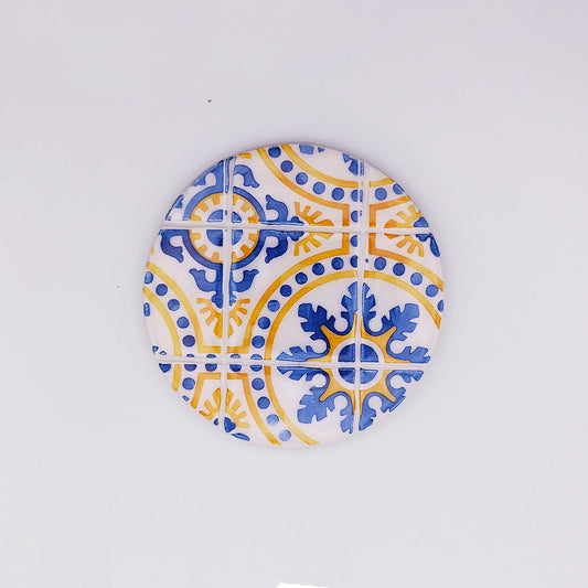 Island of Madeira Ceramic Tile Cup Pad