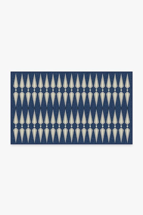 Jonathan Adler Carnaby Admiral Blue Tufted Rug