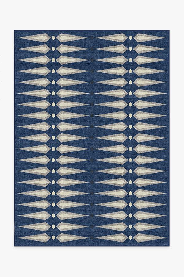 Jonathan Adler Carnaby Admiral Blue Tufted Rug