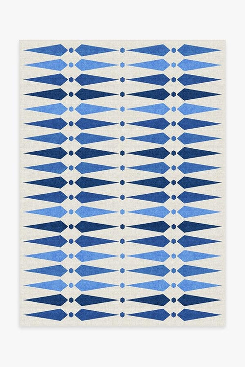 Jonathan Adler Carnaby Mykonos Blue Tufted Rug