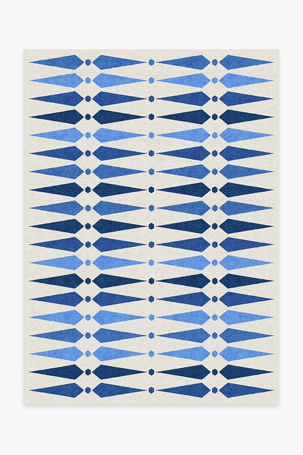 Jonathan Adler Carnaby Mykonos Blue Tufted Rug