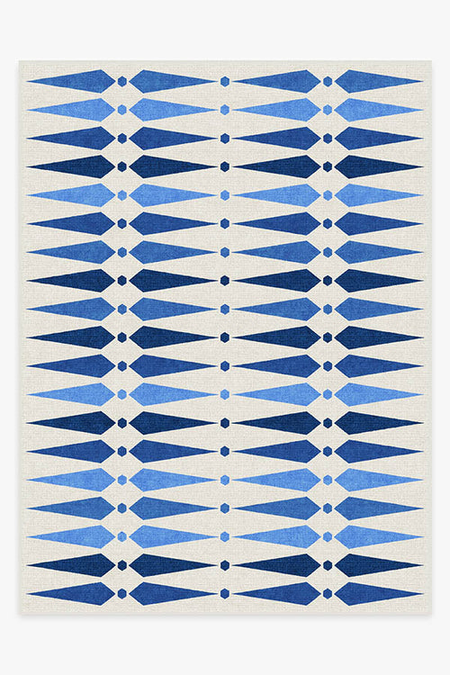 Jonathan Adler Carnaby Mykonos Blue Tufted Rug