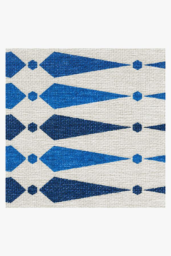 Jonathan Adler Carnaby Mykonos Blue Tufted Rug