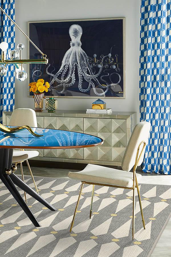 Jonathan Adler Carnaby Shadow Del Sol Tufted Rug