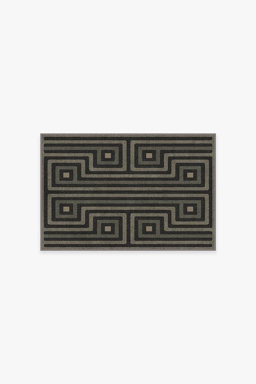 Jonathan Adler Greenwich Soft Black Tufted Rug