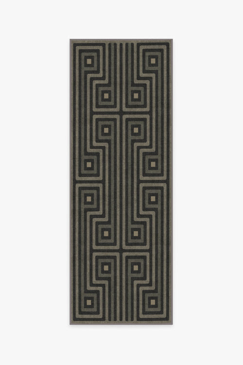Jonathan Adler Greenwich Soft Black Tufted Rug