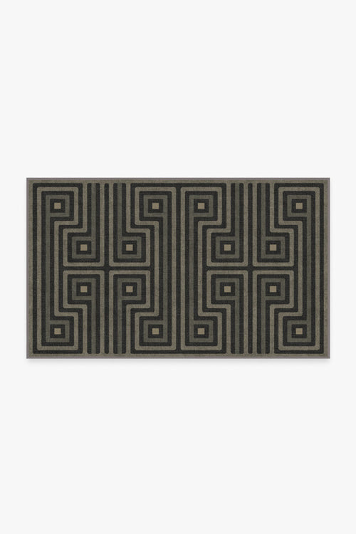 Jonathan Adler Greenwich Soft Black Tufted Rug