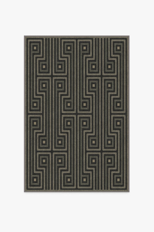 Jonathan Adler Greenwich Soft Black Tufted Rug