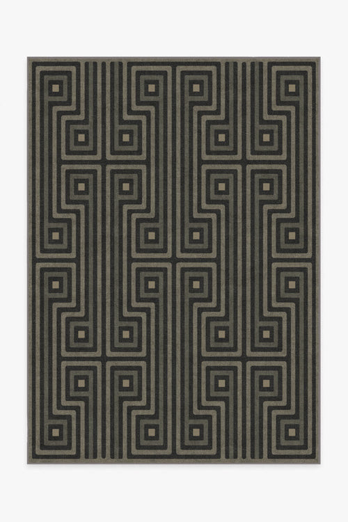 Jonathan Adler Greenwich Soft Black Tufted Rug