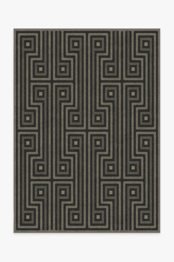 Jonathan Adler Greenwich Soft Black Tufted Rug