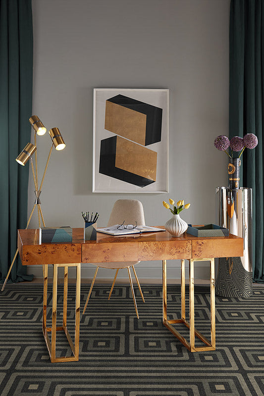 Jonathan Adler Greenwich Soft Black Tufted Rug