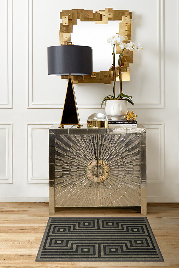 Jonathan Adler Greenwich Soft Black Rug