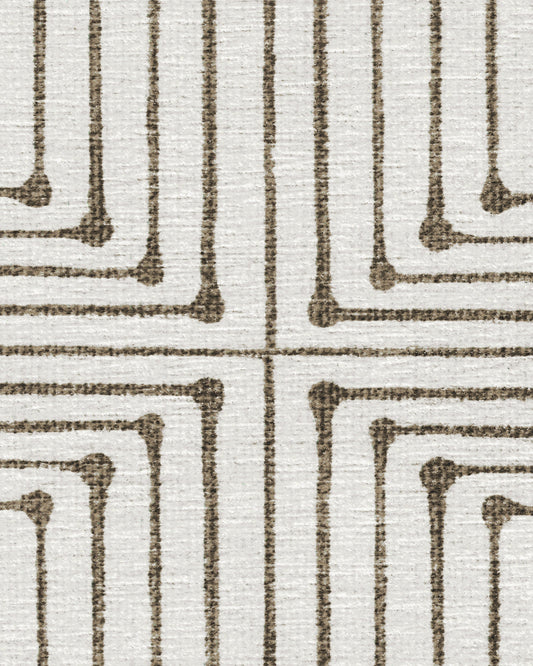 Jonathan Adler Inkdrop Camel & Ivory Tufted Rug