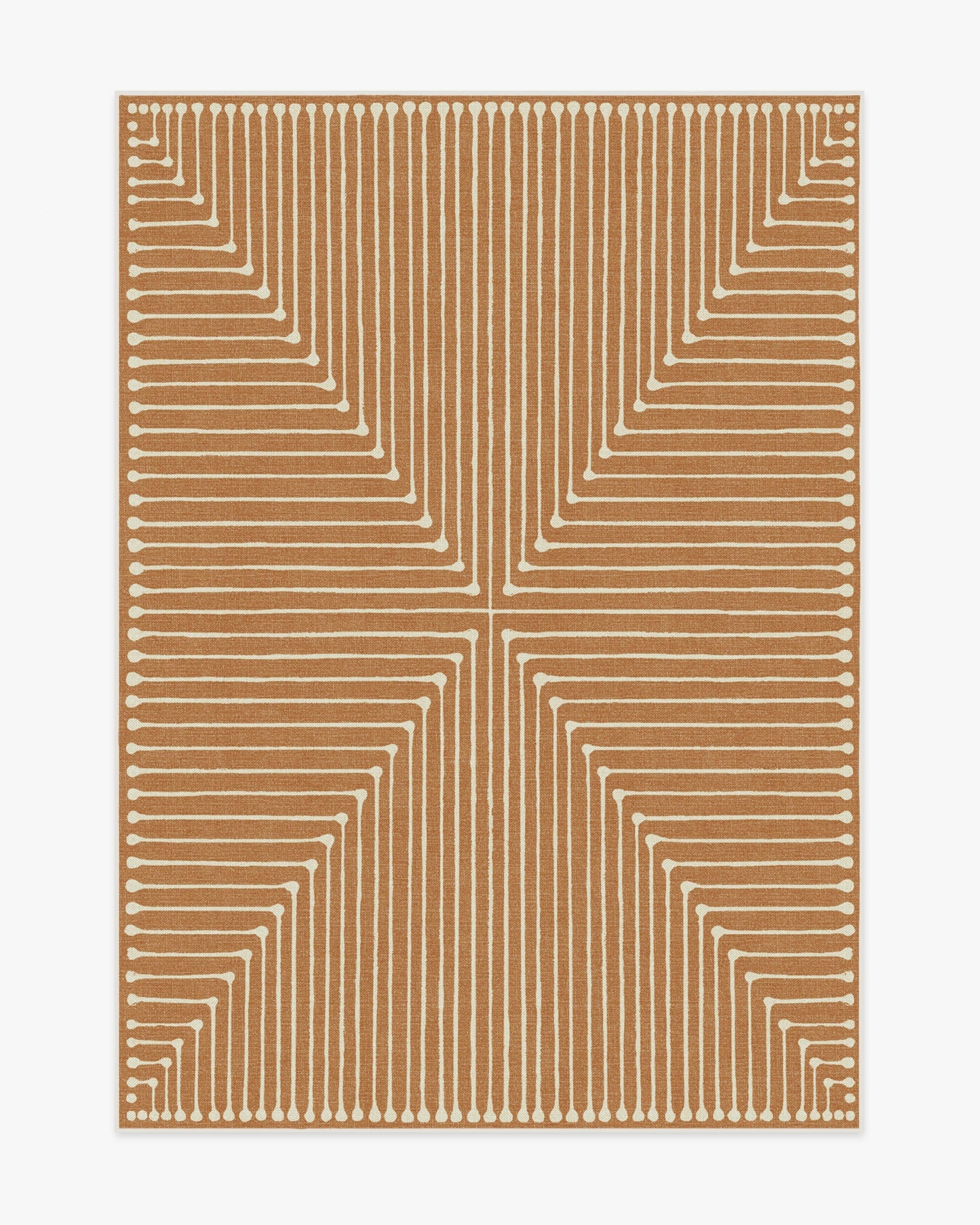 Jonathan Adler Inkdrop Copper Tufted Rug