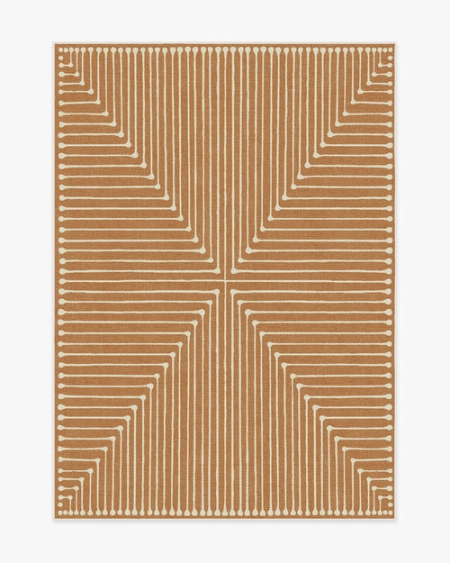 Jonathan Adler Inkdrop Copper Tufted Rug