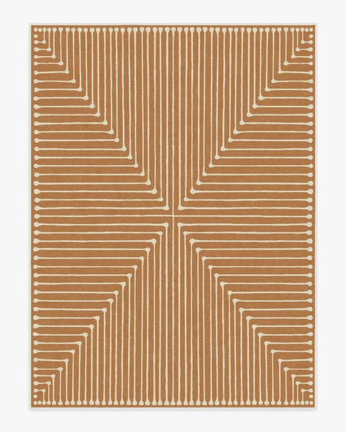 Jonathan Adler Inkdrop Copper Tufted Rug