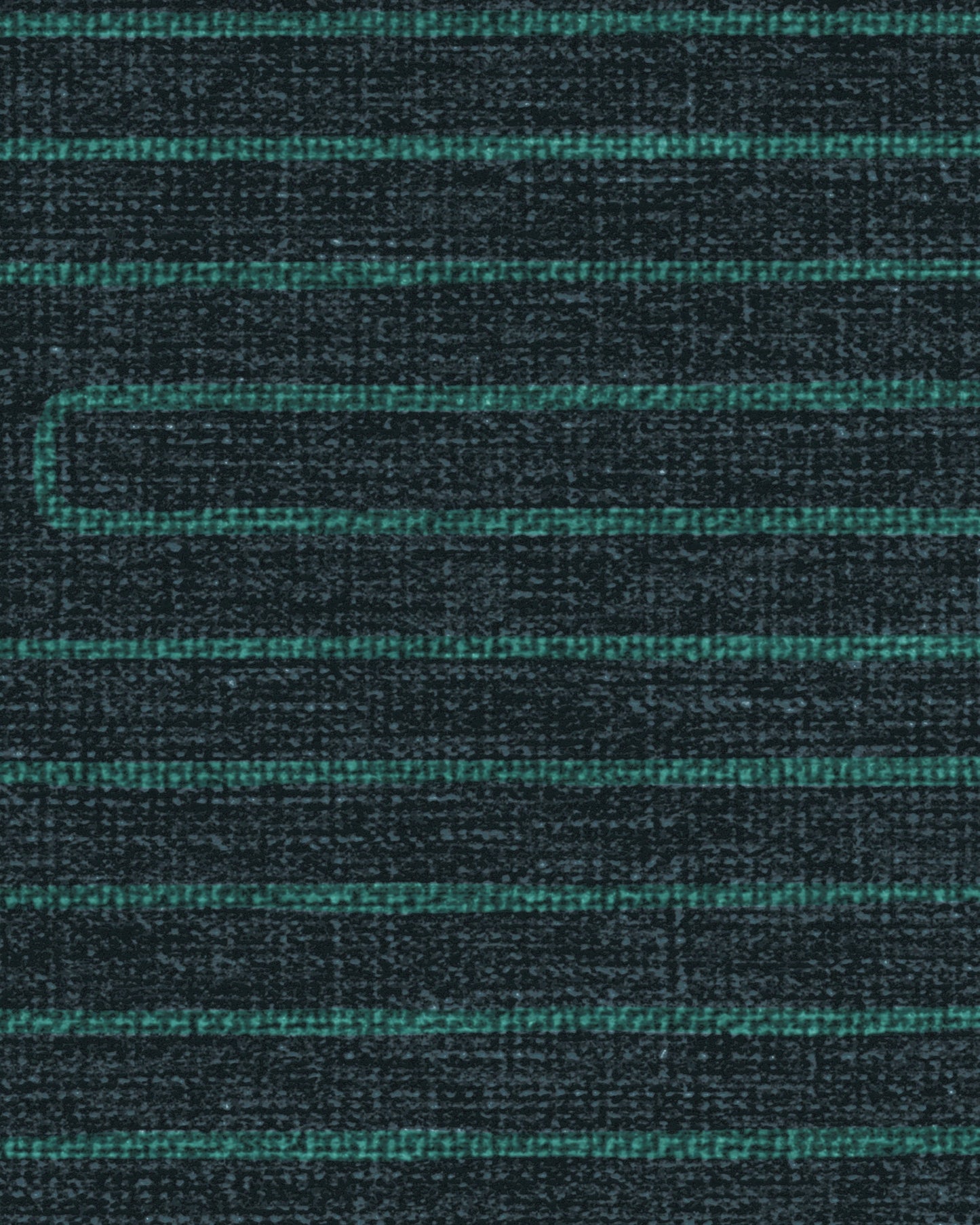 Jonathan Adler Labyrinth Navy & Teal Tufted Rug