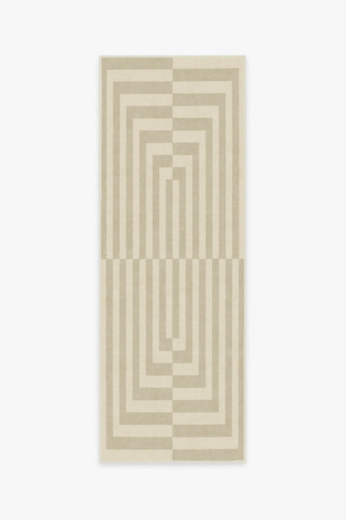 Jonathan Adler Op Art Natural Tufted Rug