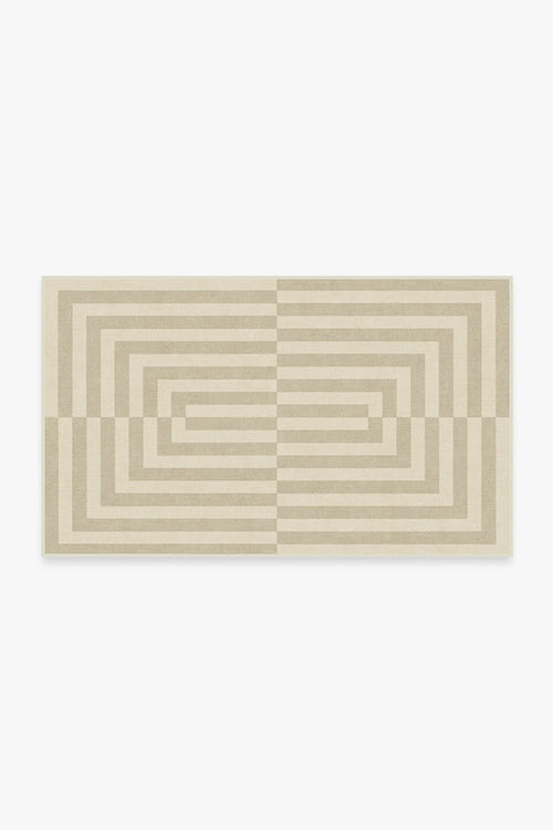 Jonathan Adler Op Art Natural Tufted Rug