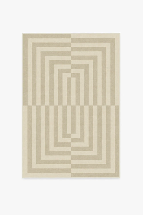 Jonathan Adler Op Art Natural Tufted Rug